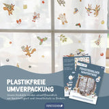 Fensteraufkleber Wintertiere