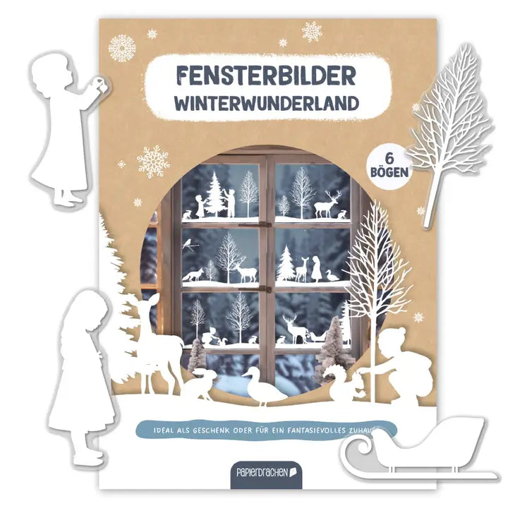 Fensteraufkleber Winterwonderland