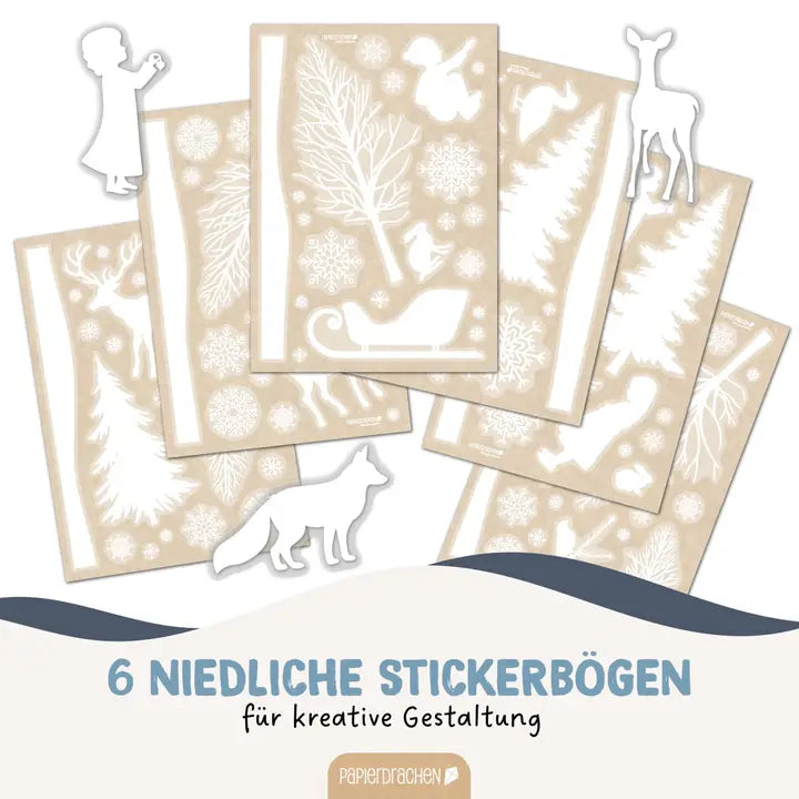 Fensteraufkleber Winterwonderland