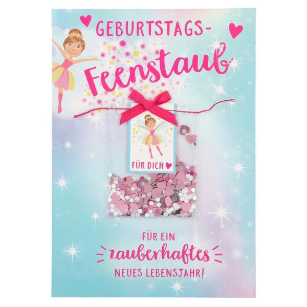 Geburtstagskarte Feenstaub