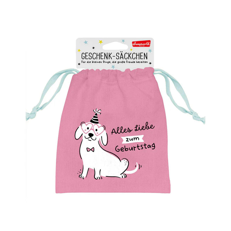Geschenksäckchen Hund