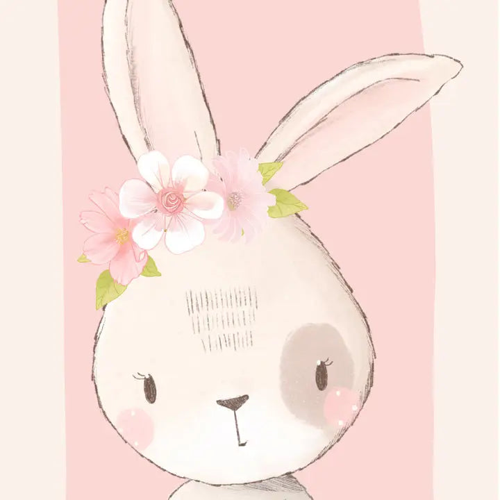 Grusskarte & Poster A4 Hase