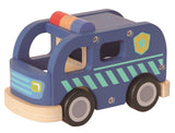 Holzspielzeug Polizeibus