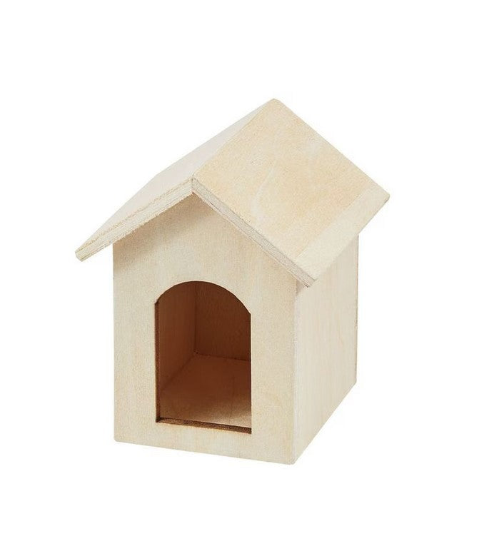 Wichtelzubehör Hundehütte Nature