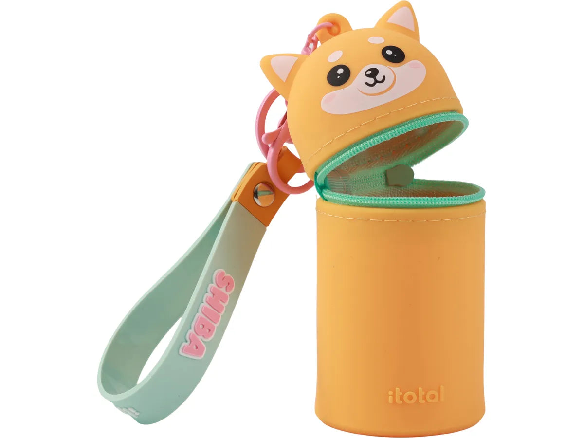 Schlüsselanhänger Silikonetui Shiba