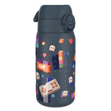 Kinder Edelstahl Trinkflasche Ion8 400ml Gamer