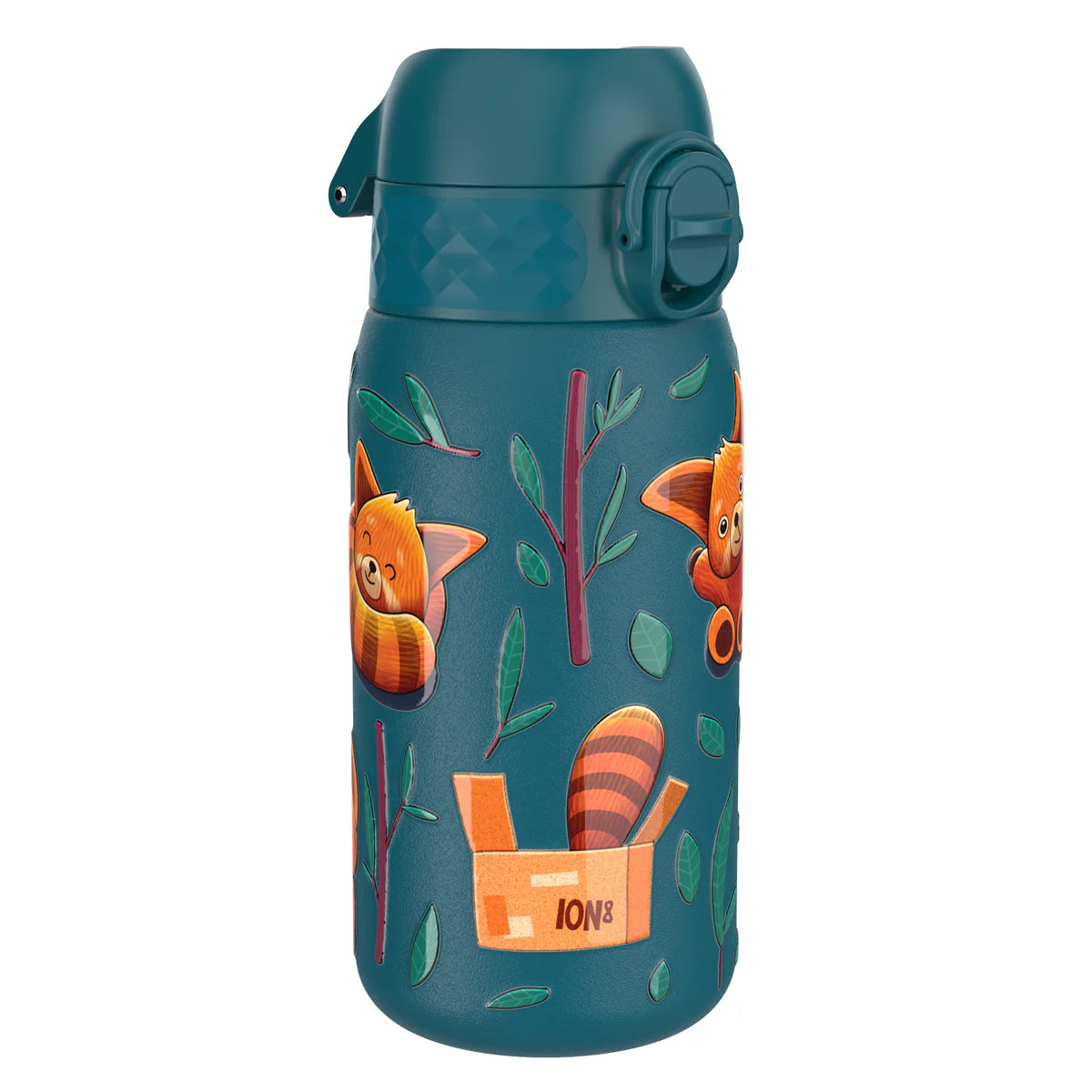 Kinder Thermosflasche Ion8 mit Motiv 350ml Roter Panda