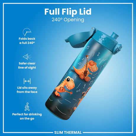 Thermosflasche Ion8 500ml Dino Band