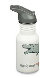 Kinder Edelstahl Trinkflasche Klean Kanteen Sport Dino