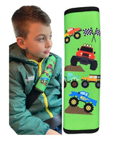Kinder Autogurt Schutzpolster Monstertruck