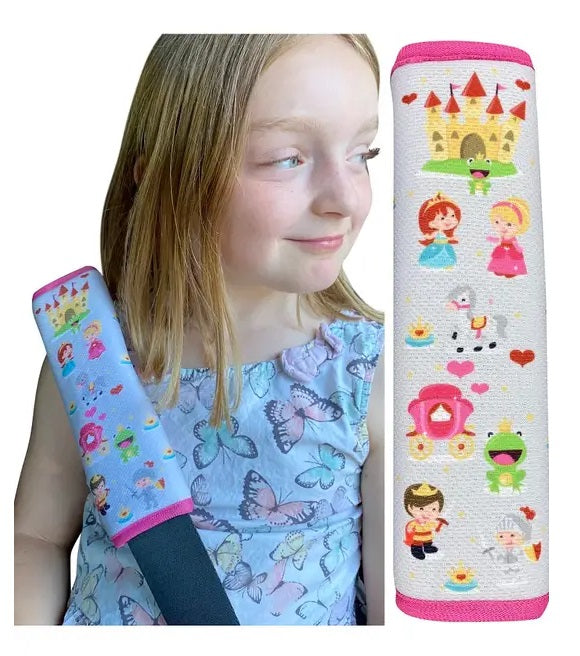 Kinder Autogurt Schutzpolster Prinzessin