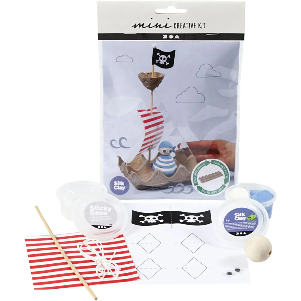 Bastelset Kinder Piratenschiff