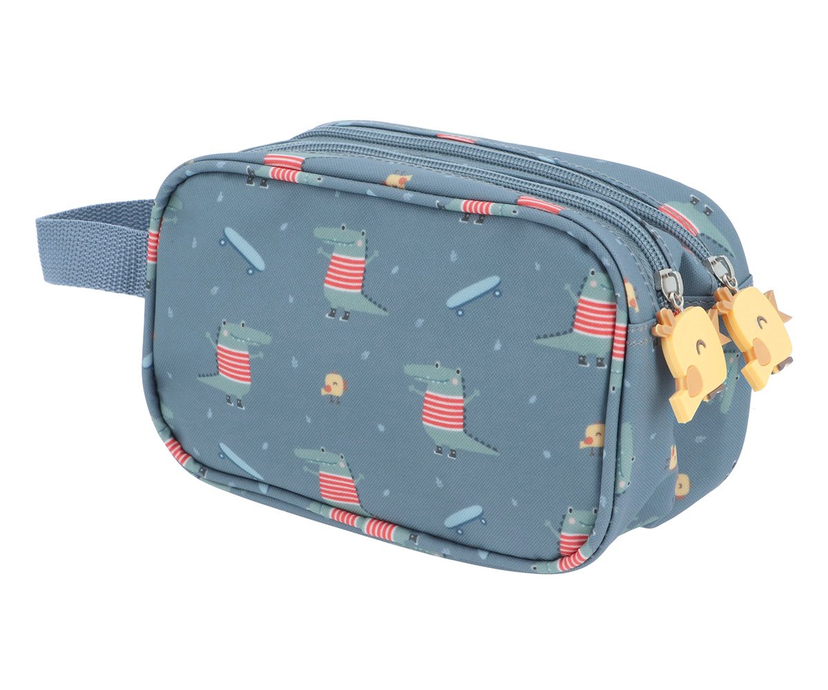 Kinder Necessaire Kulturbeutel Krokodil XL
