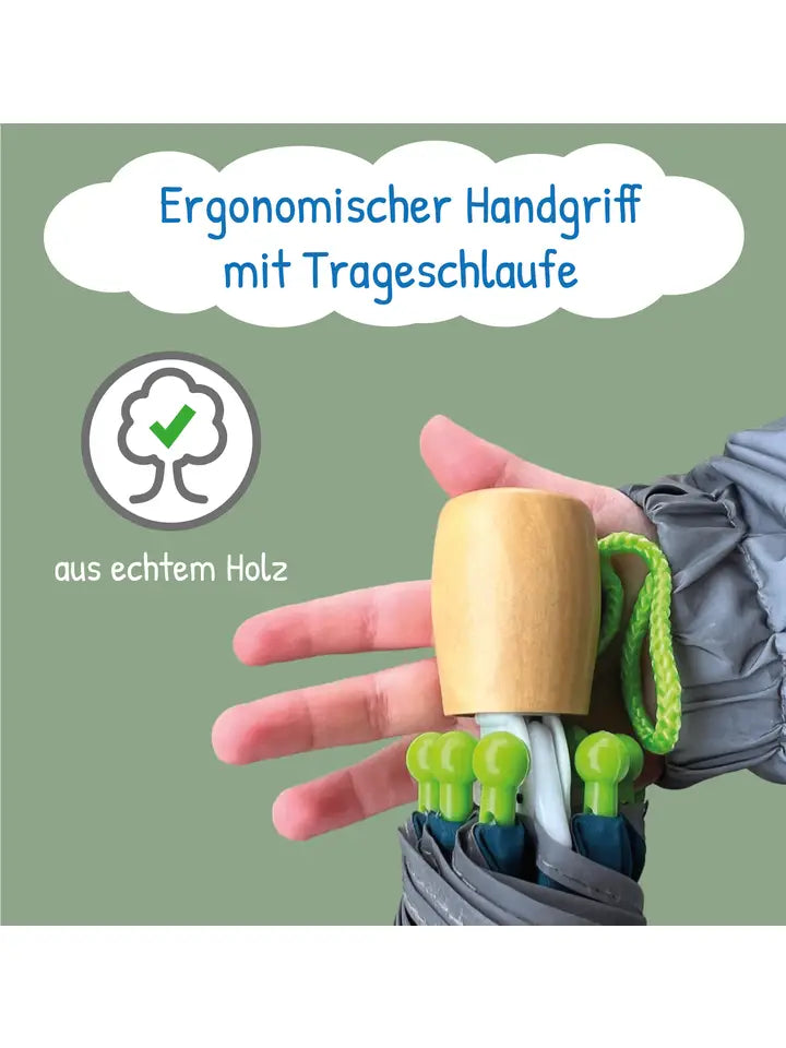 Kinder Regenschirm mit Farbwechsel Monstertruck