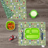 Kinder Tischset Wichtel
