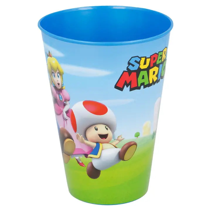 Comic Zahnputz Trinkbecher Super Mario