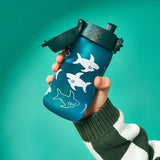Kinder Trinkflasche Ion8 400ml mit Motiv Haifisch