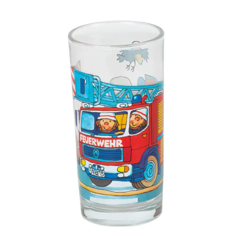 Trinkglas Feuerwehr