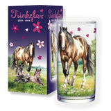 Trinkglas Pferd