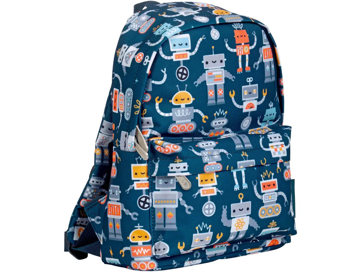 Kinderrucksack Kindergartenrucksack ALLC Mini Roboter