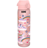 Trinkflasche Ion8 500ml mit Motiv Einhorn Rosa