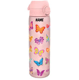 Trinkflasche Ion8 500ml mit Motiv Schmetterling Rosa