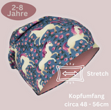 Kinder Übergangs Mütze & Loop Schal Pferd