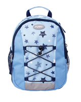 Kindergartenrucksack Funki Sterne Blau