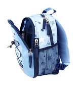 Kindergartenrucksack Funki Sterne Blau