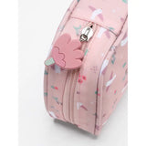 Kinder Necessaire Kulturbeutel Vogel Rosa