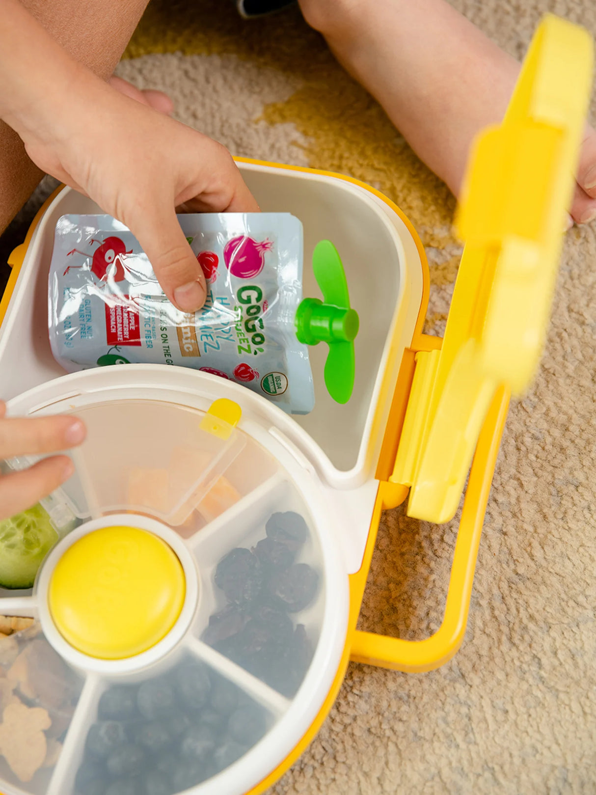 Znünibox GoBe Snack Spinner Deluxe Mint