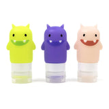 Yumbox Quetschflaschen für Saucen oder Creme - Monster