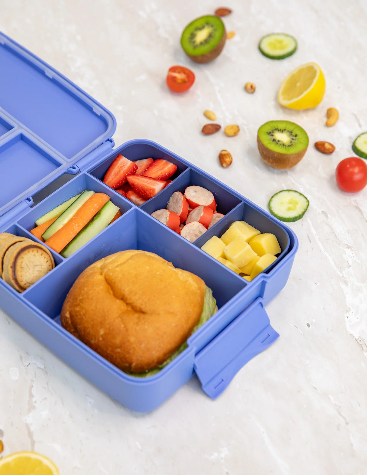 Znünibox MontiiCo Lunchbox Bento Feast Splash