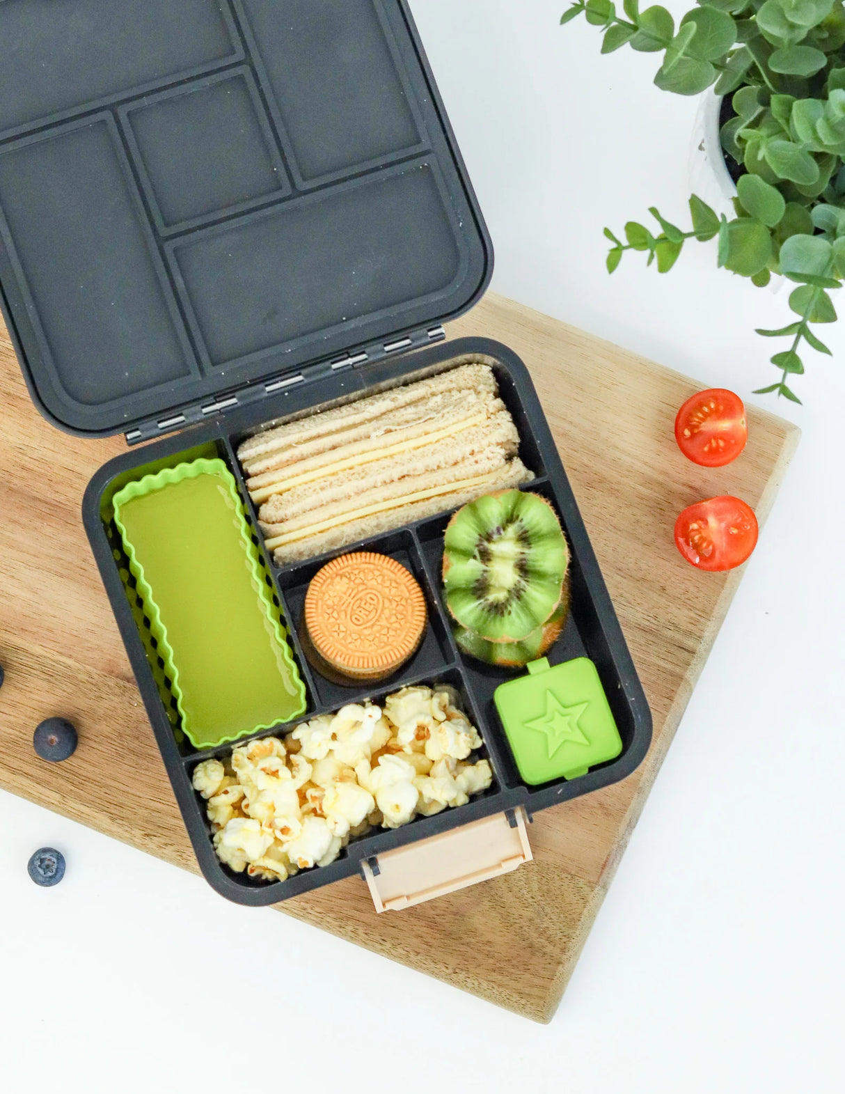 Silikonformen MontiiCo Bento Cups 3er Set Matcha