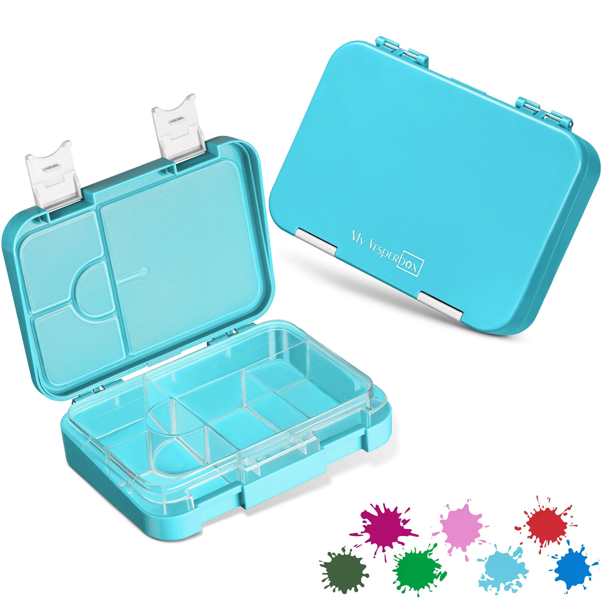 Znünibox My Vesperbox Len Hellblau