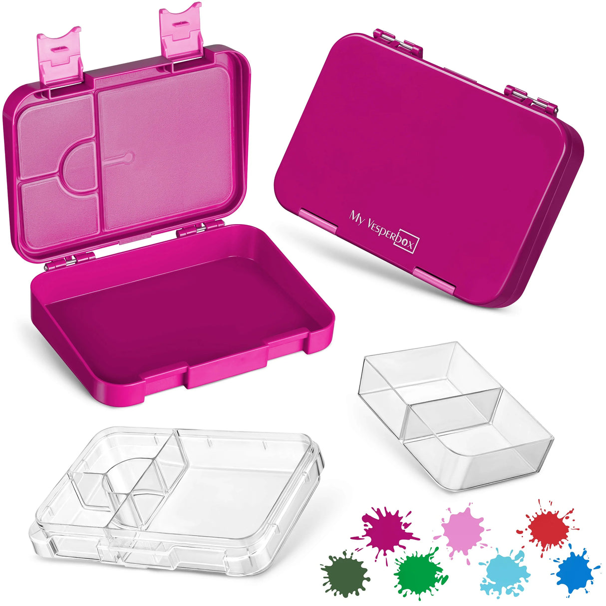 Znünibox My Vesperbox Len Lila