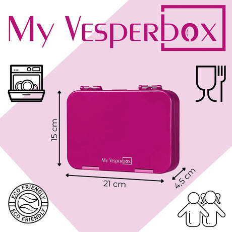 Znünibox My Vesperbox Len Lila