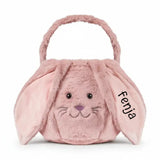 Osternest und Osterkorb Tasche Kuschelhase Altrosa