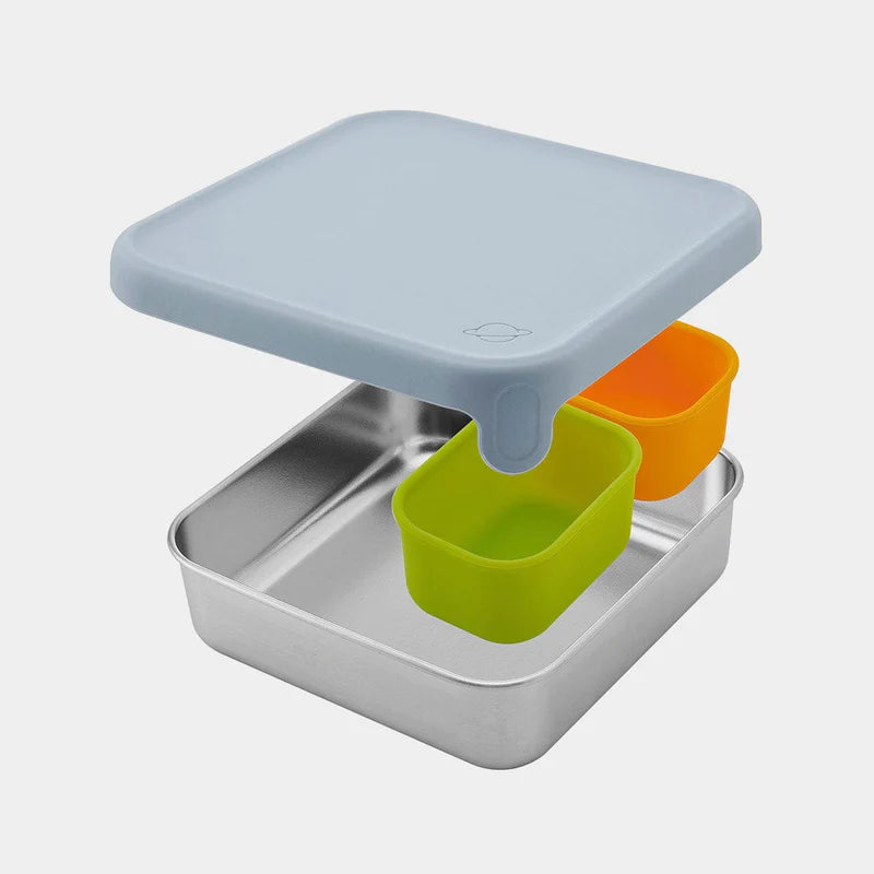Edelstahlbehälter PlanetBox Sandwich Box Cloudy