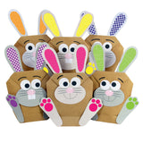 Osternest Papiertüten Osterhasen Bunt