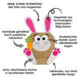Osternest Papiertüten Osterhasen Bunt