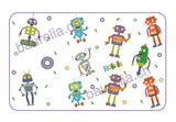Baurelia Box Inlay bedruckt Roboter 1