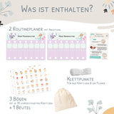 Routineplaner (Morgen & Abend) - Motiv Meerjungfrau