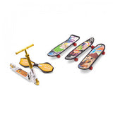 Mini Skateboard und Kickboard SET