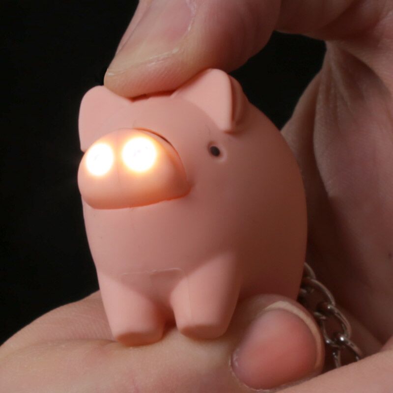 Schlüsselanhänger Bauernhof LED