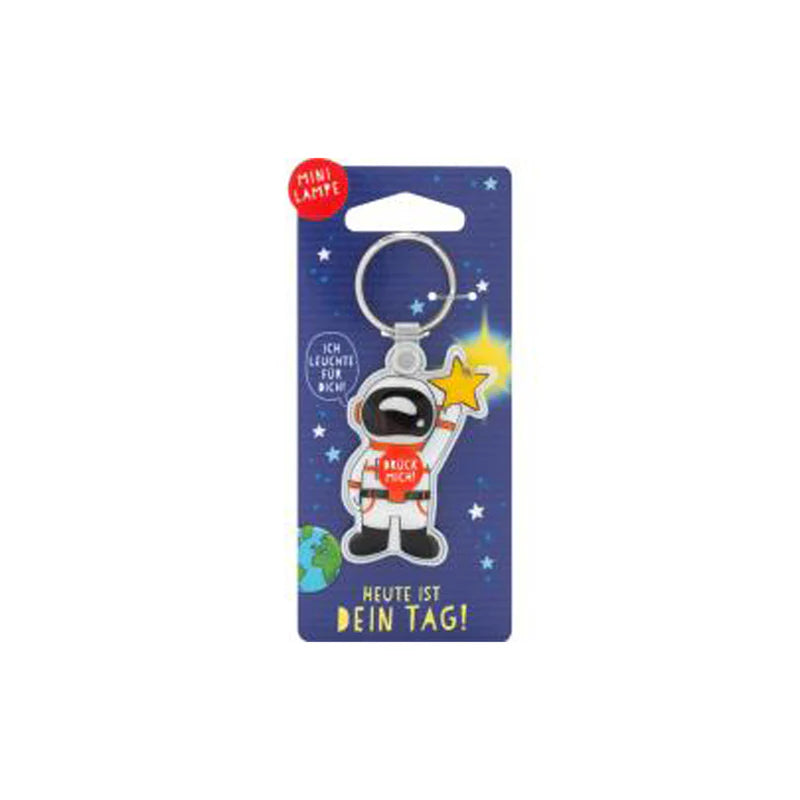 Anhänger mit LED Lampe Astronaut