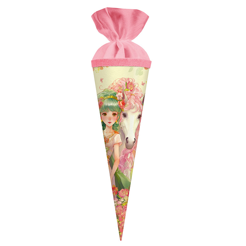 Schultüte für Kinder Gross Pferd & Fee