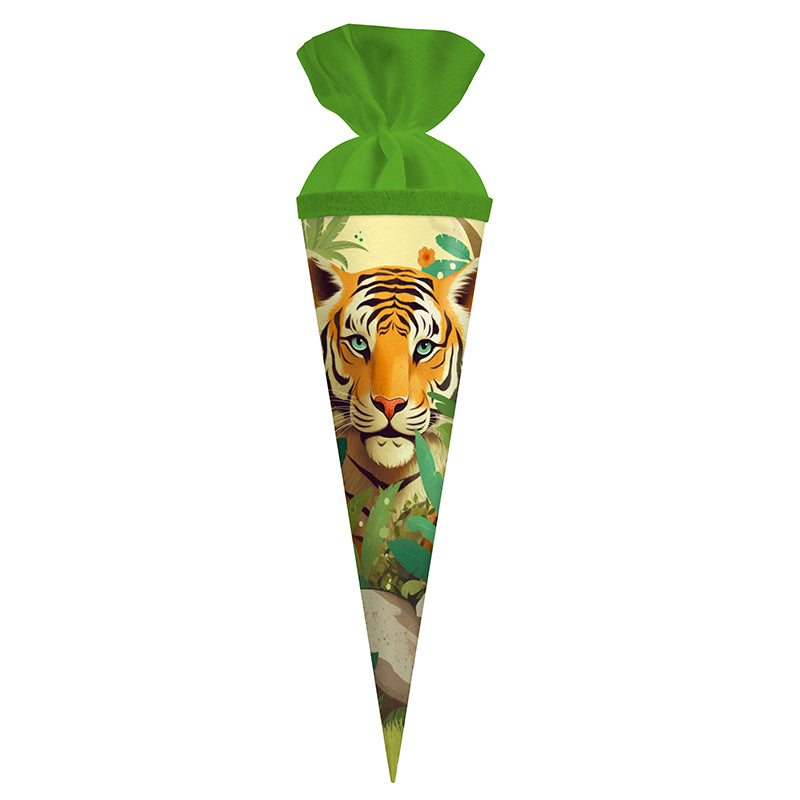 Schultüte für Kinder Tiger