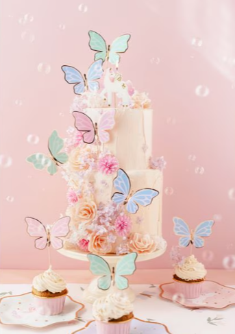 Cake Topper Schmetterlinge