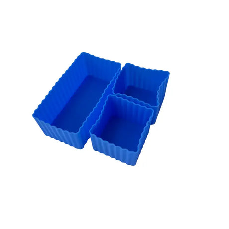 Yumbox Silikonformen 3er Set Blau